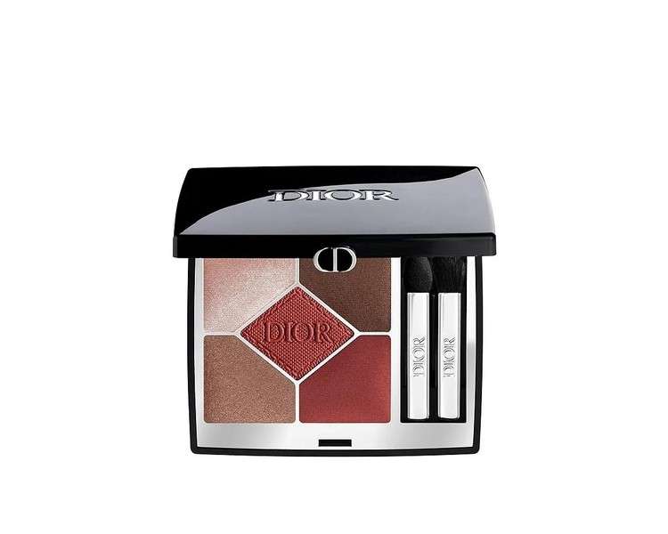 Dior Christian 5 Color Couture Eyeshadow Palette 673 Red Tartan 0.24 Ounce
