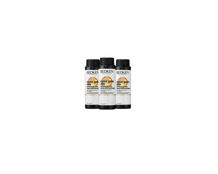 REDKEN Permanent Color Gel Oils 60ml 07NN - 7.00 - Pack of 3