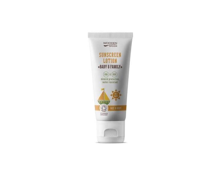 WoodenSpoon Baby & Family Body Sunscreen LSF 30 100ml