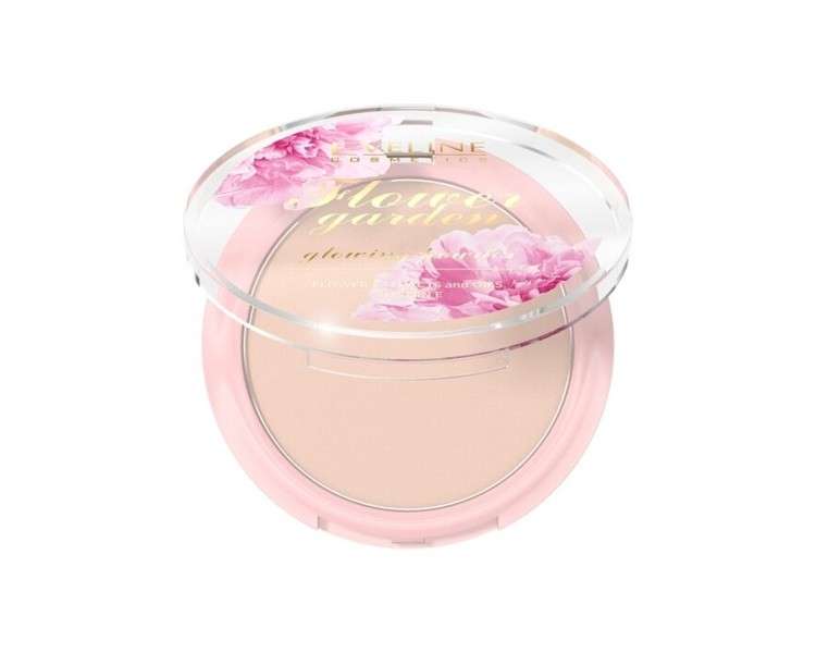 EVELINE Flower Garden Glowing Powder Pressed Illuminating Powder