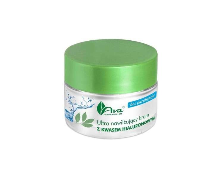 AVA LABORATORIUM Ultra Moisturizing Face Cream with Hyaluronic Acid