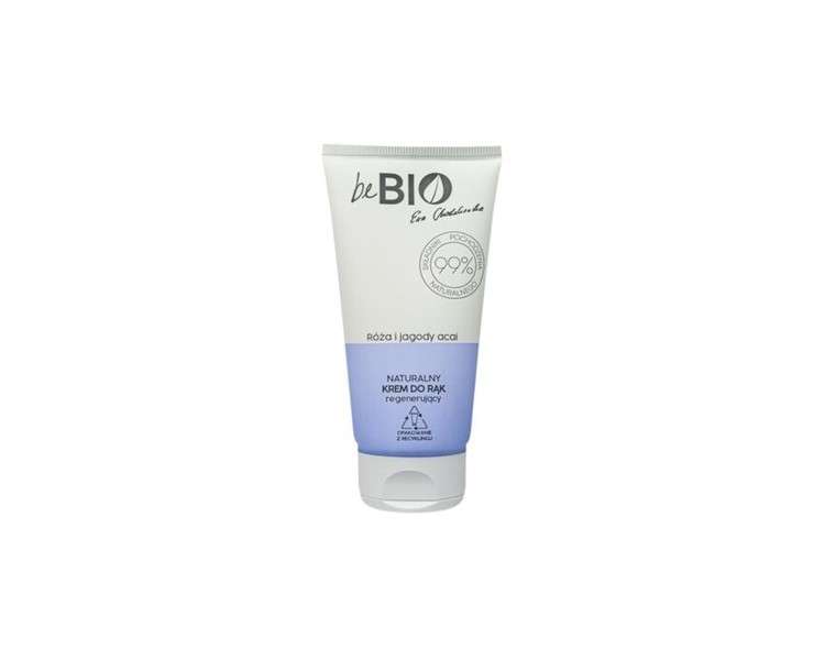 BE BIO Ewa Chodakowska Natural Regenerating Hand Cream Rose and J