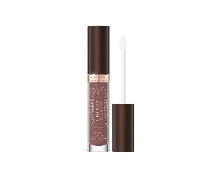 Eveline Cosmetics Liquid Lipstick Super Stay Vinyl Ink No. 02 Deep Cherry Chocolate 4.5ml