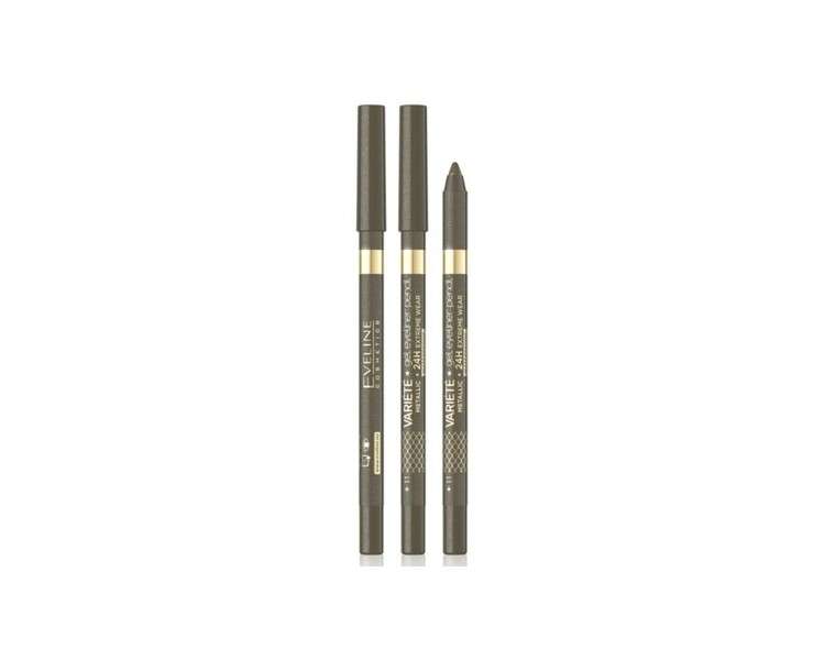 Eveline Cosmetics Waterproof Gel Eye Pencil 11 Khaki