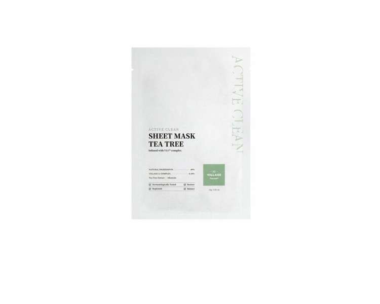 Village 11 Factory Active Clean Tea Tree Face Mask 23g