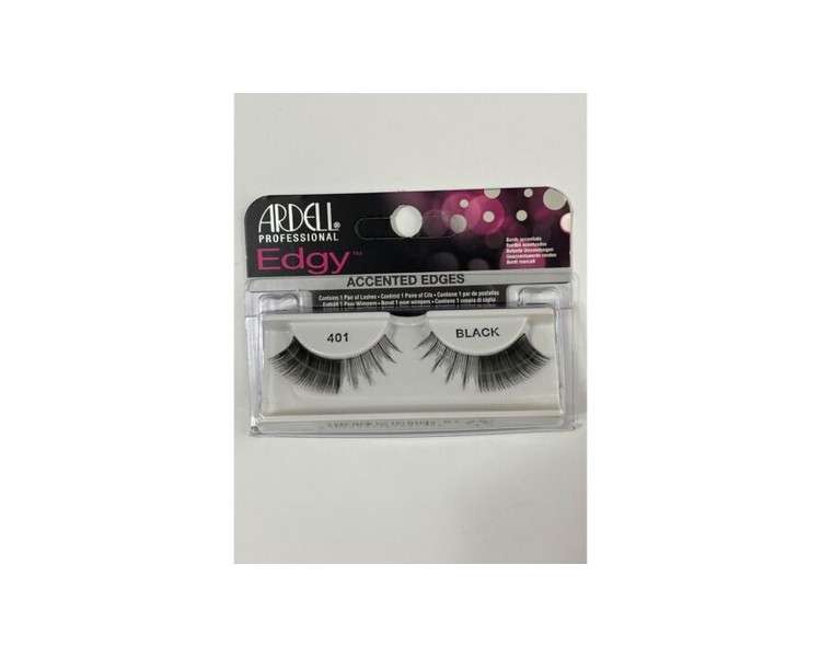 Ardell Edgy Black 401 Accented Edges False Eyelashes