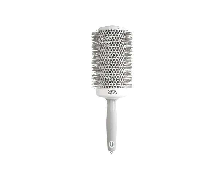 Olivia Garden Expert Blowout Speed White and Grey Hairbrush 65