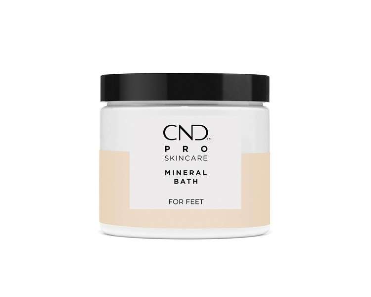 CND Pro Skincare for Feet Mineral Bath Exfoliating Sea Salt Scrub Advanced Callus Remover and Intense Hydration Treatment Vegan Natural Origin Formula