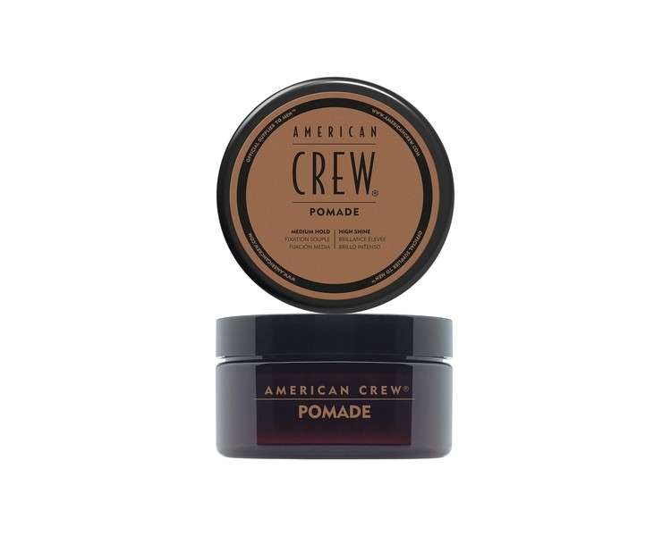 American Crew Pomade with Medium Hold and High Shine 85g