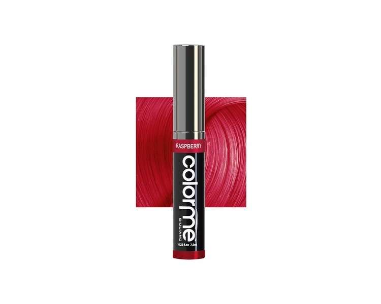 Colorme Root Touch Up Temporary Hair Mascara to Color and Blend Semi Permanent Dye Regrowth - Raspberry