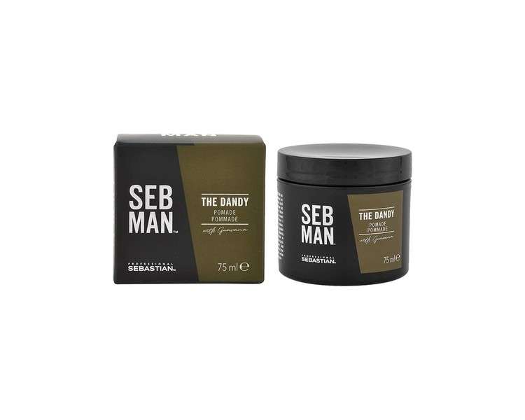 SEB MAN THE DANDY Pomade with Light Hold and Shine Finish 75ml