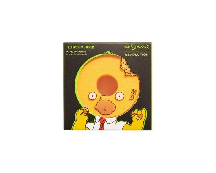 Makeup Revolution X The Simpsons Treehouse of Horror Makeup Sponge Donut Head