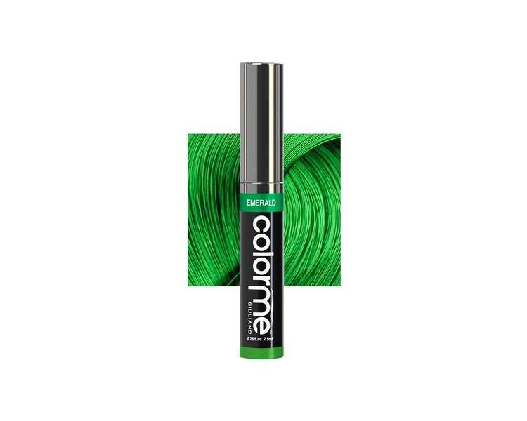 Colorme Root Touch Up Temporary Hair Mascara to Color and Blend Semi Permanent Dye Regrowth - Emerald