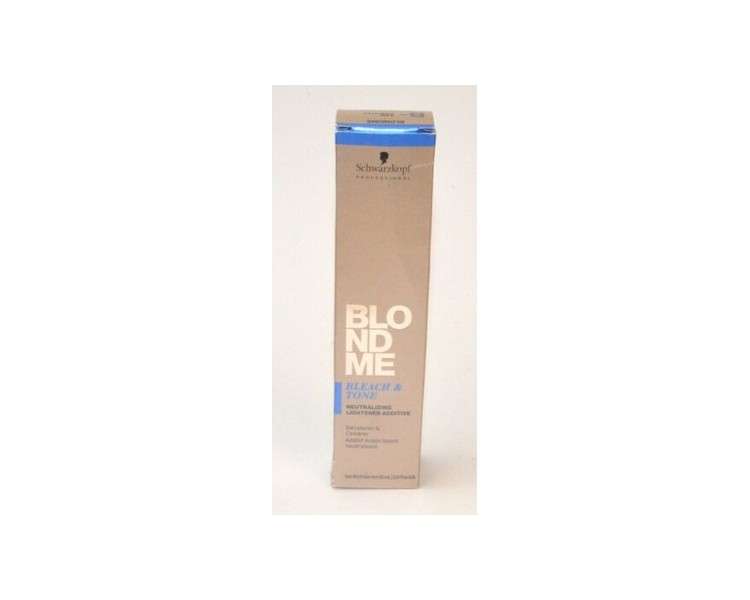 Schwarzkopf BlondMe Bleach and Tone B-Ash Additive 2.0oz