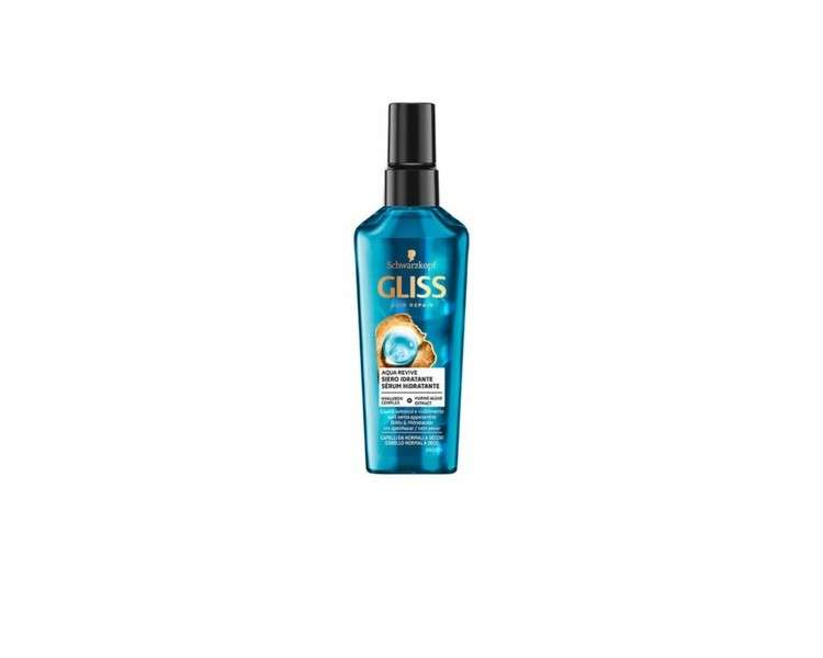 Schwarzkopf Gliss Aqua Revive Hair Serum 75ml