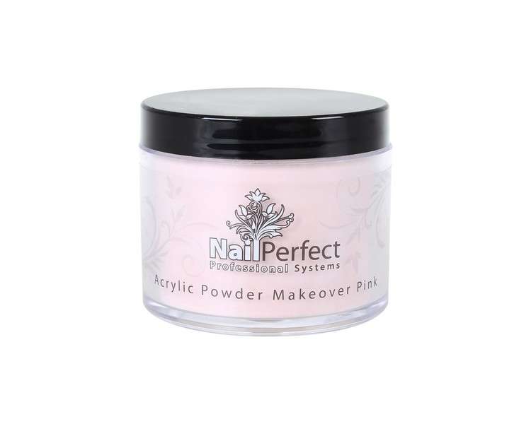 Nail Perfect Makeover Acrylic Powder Pink 100g