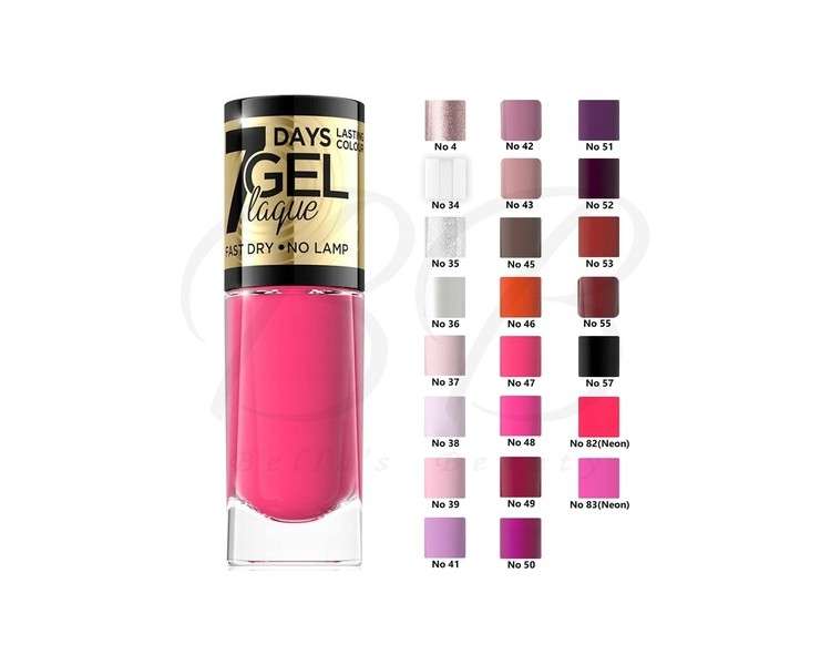 Eveline GELLACK Nail Polish Glossy Manicure Effect Without UV/LED 8ml