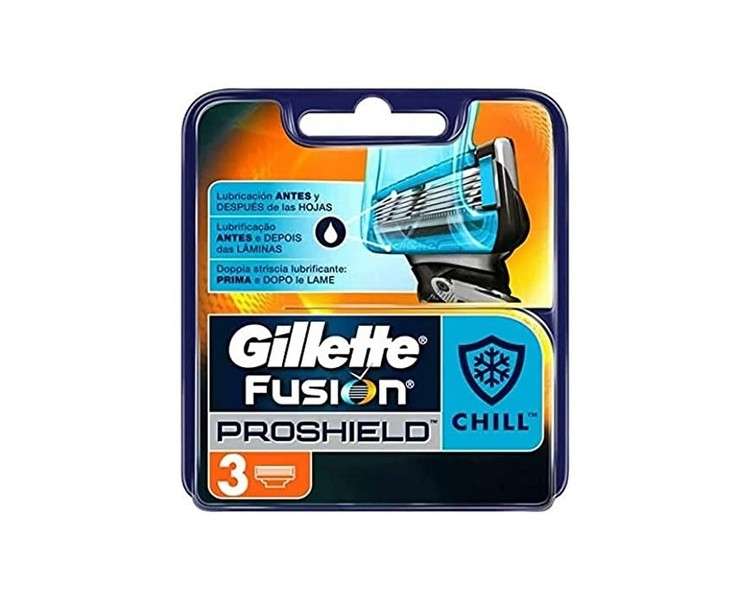 Gillette Fusion ProShield Chill 3