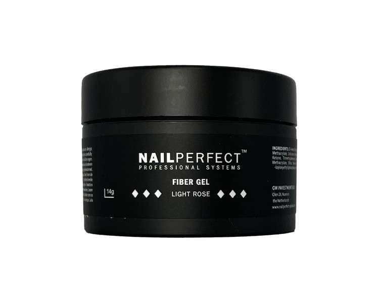 NailPerfect Fiber Gel Light Rose 14g