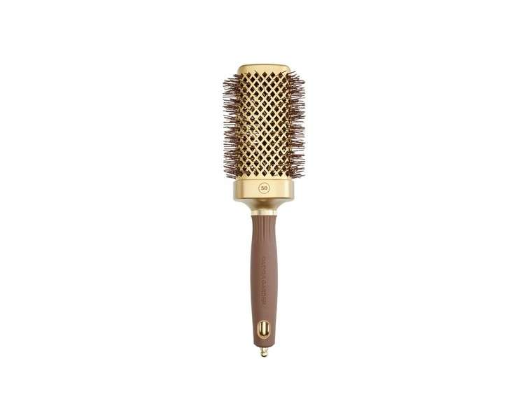 Olivia Garden Expert Blowout Straight Gold & Brown 50mm