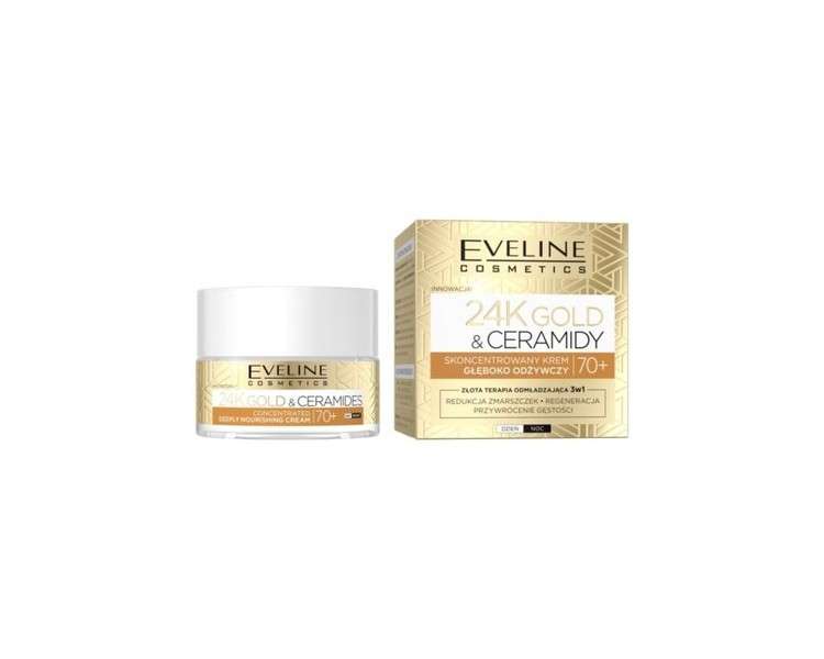 24K Gold & Ceramidy Concentrated Deep Nourishing Cream 70+ 50ml