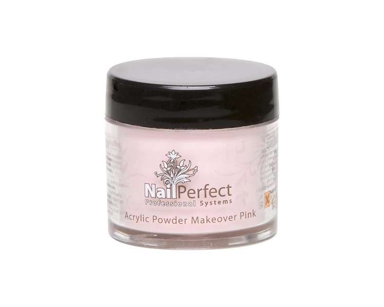 Nail Perfect Makeover Acrylic Powder Pink 25g