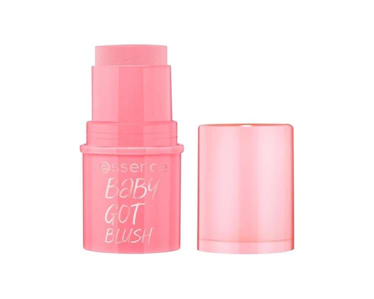 Essence Baby Got Blush Tickle Me Pink Pigmented Cream Blush Stick 0.19 Fl Oz