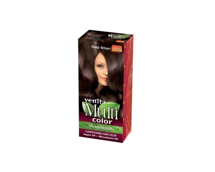 VENITA MultiColor Hair Care Hair Dye 4.5 Dark Brown