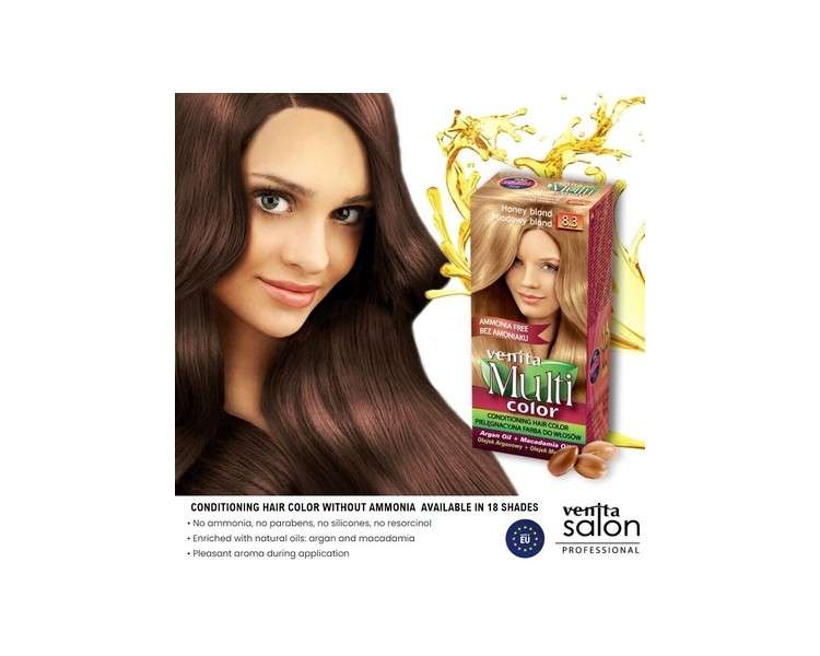 Venita Multi Colour Conditioning Hair Colour Permanent Hair Dye 0% Ammonia