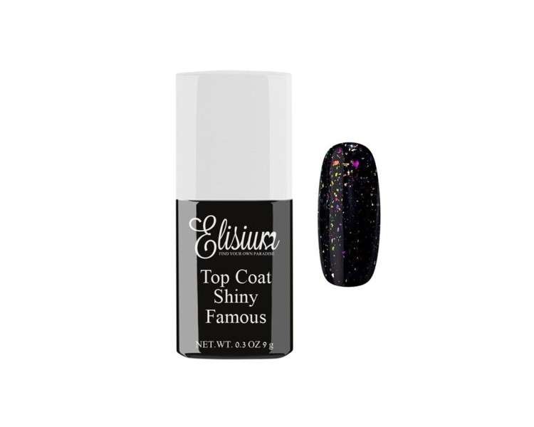 Famous Shiny Top Coat for Hybrid Nail Polishes 9g