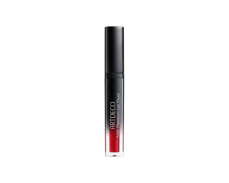 ARTDECO Matt Passion Lip Fluid Creamy Liquid Lipstick for a Matte Finish 1 x 3ml 42 Boho Red