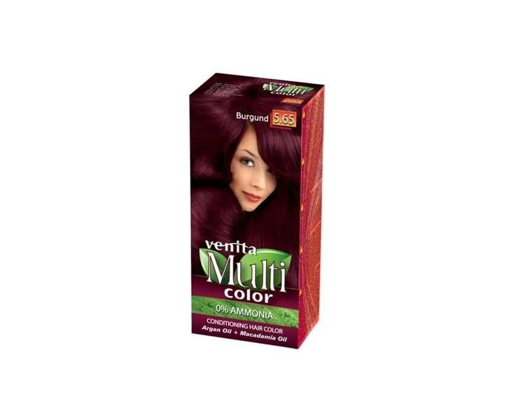 Venita MultiColor Hair Care Hair Dye 5.65 Burgundy