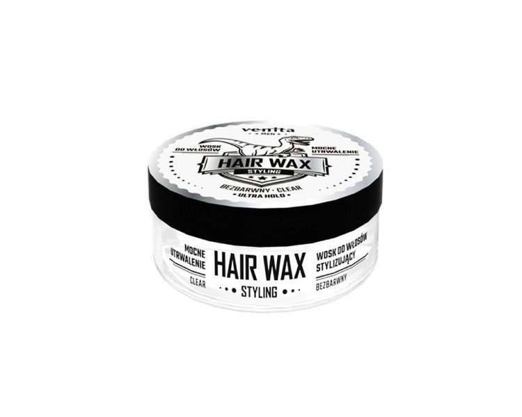 Venita Men Hair Styling Wax Colorless 75g