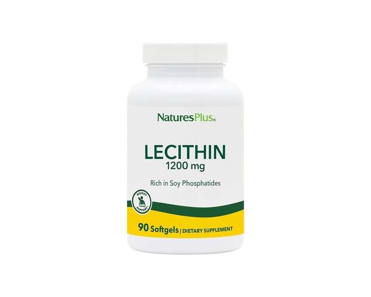 NaturesPlus Lecithin 1,200mg 90 Softgels