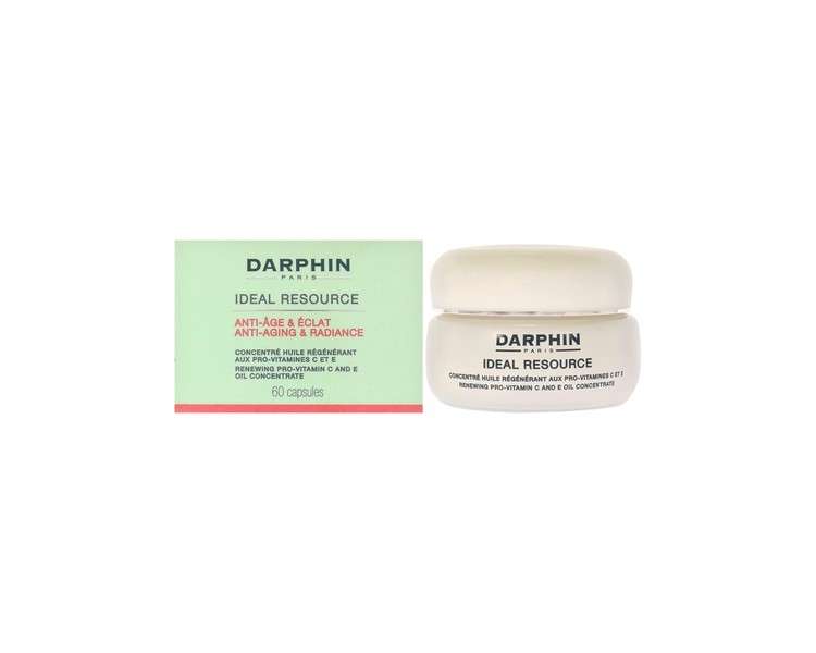 Darphin Ideal Resource Anti-Age & Radiance Renewing Pro-Vitamin C and E Oil Concentrate 60 Capsules