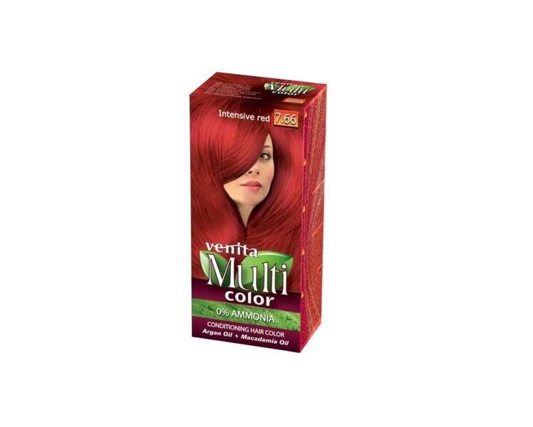 MultiColor Hair Care Hair Dye 7.66 Intense Red