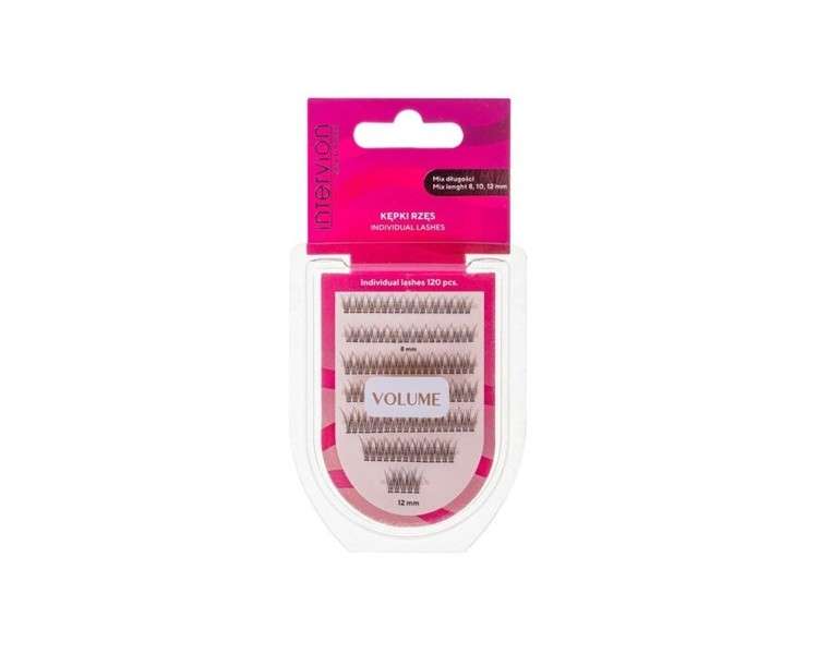 Inter Vion Artificial Eyelashes Cluster Mix 8/10/12 120pcs