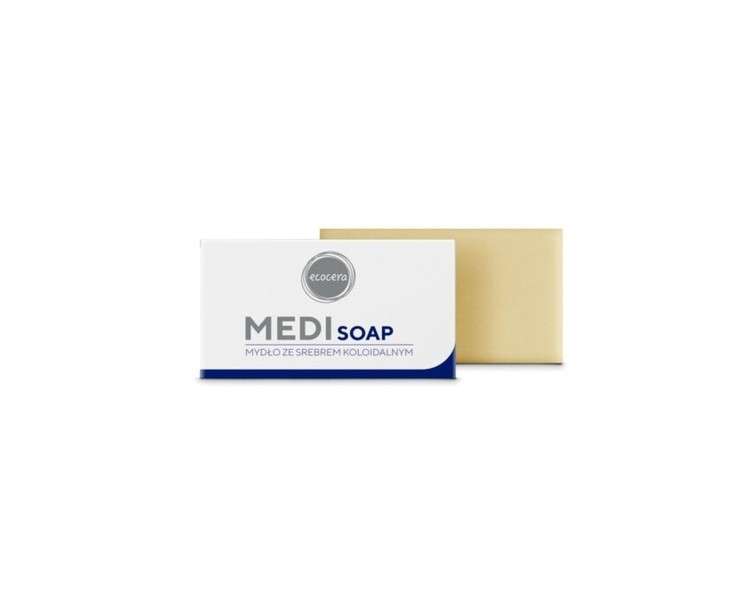 Medi Soap Antibacterial Soap Bar with Colloidal Silver 100g