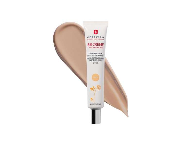 Erborian BB Cream With Ginseng Complexion Cream Baby Skin Effect Korean Cosmetic Treatment Nude 40ml