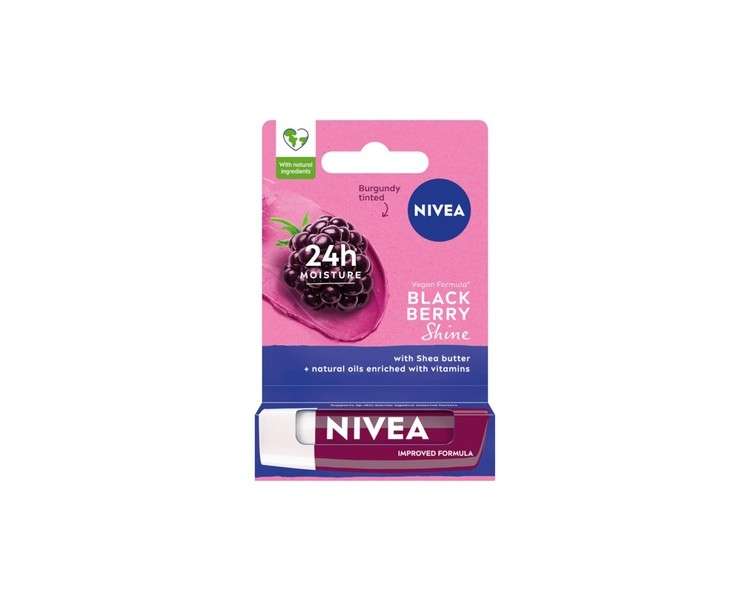 NIVEA Nourishing Lipstick Blackberry Shine 4.8g