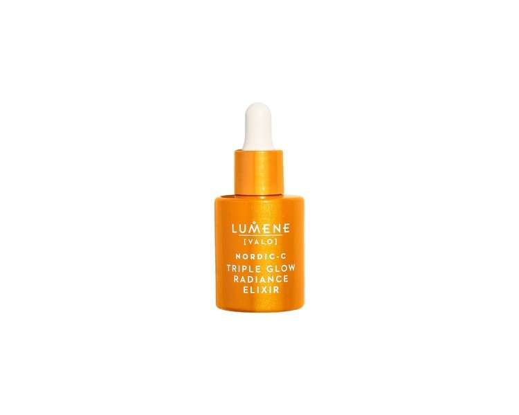 Lumene Nordic-C Triple Glow Radiance Elixir Hydrating Anti-Aging Vitamin C Serum 1 Fl Oz