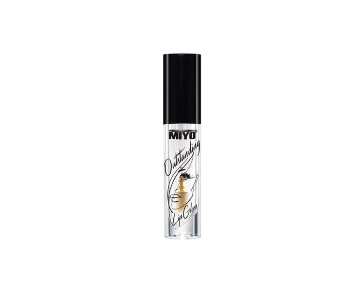 MIYO Outstanding Lip Gloss Clear Situation 4ml - Pack of 19