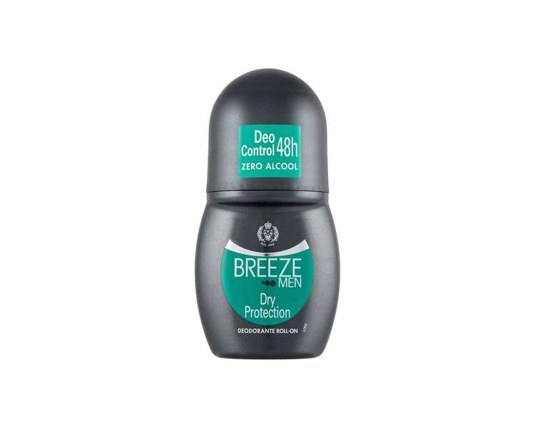 Breeze Men Dry Protection Air Freshener Roll-on 48h 0% Alcohol 50ml