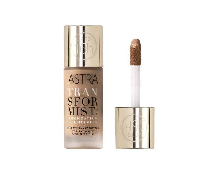 Astra Transformist Color Foundation and Concealer 04W 0.17 Oz