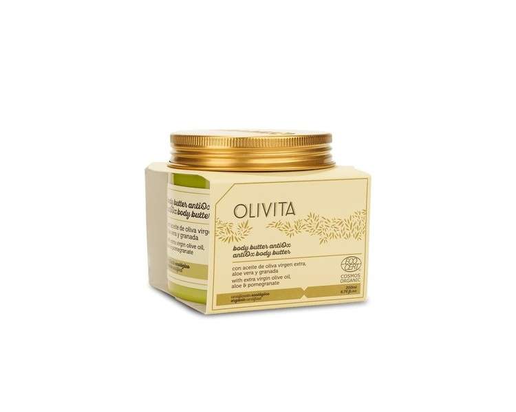 Chinata Olivita Antiox Body Butter Moisturising Cream for the Body 200ml