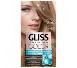 Color Care & Moisture Hair Color 9-48 Light Nude Blonde Gl