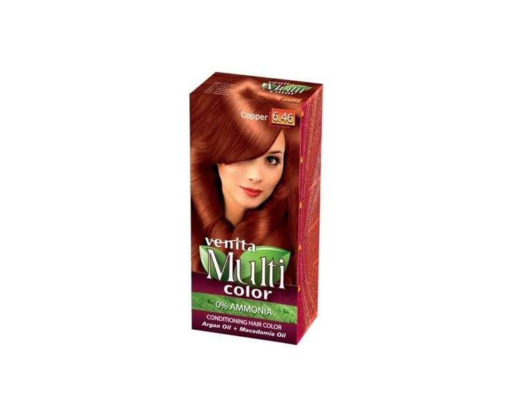 VENITA MultiColor Hair Care Hair Dye 6.46 Copper 100