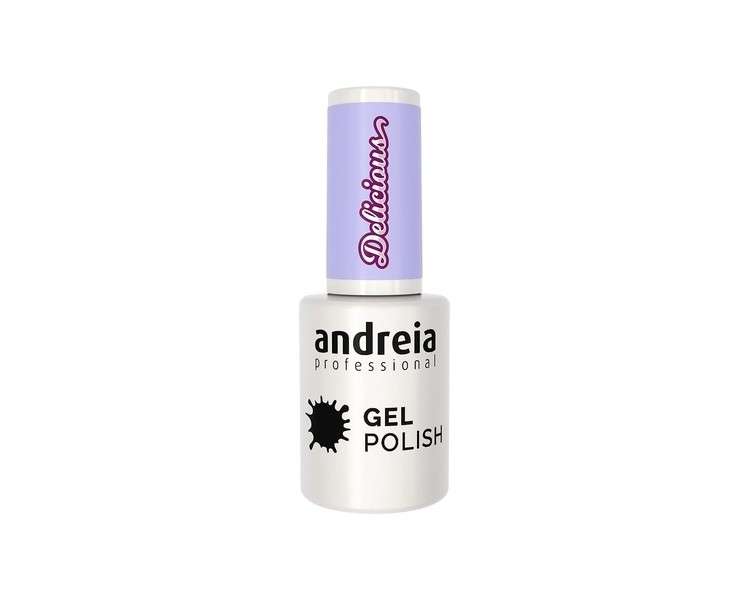 Andreia Professional Semi-Permanent Nail Gel Polish Colour DC6 Purple 10.5ml