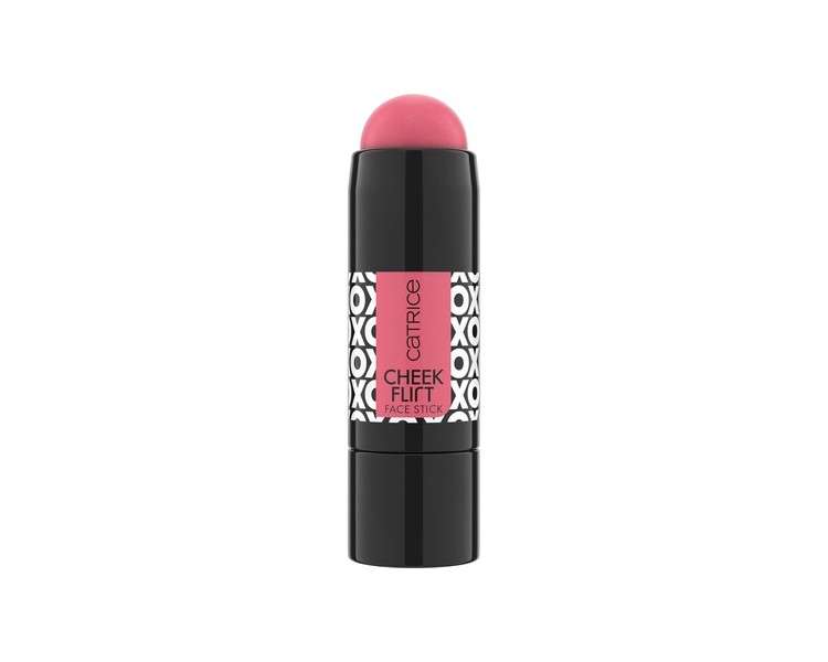 Catrice Cheek Flirt Face Stick Highly Pigmented Creamy All Over Blush Stick 020 Techno Pink 0.19 Ounce