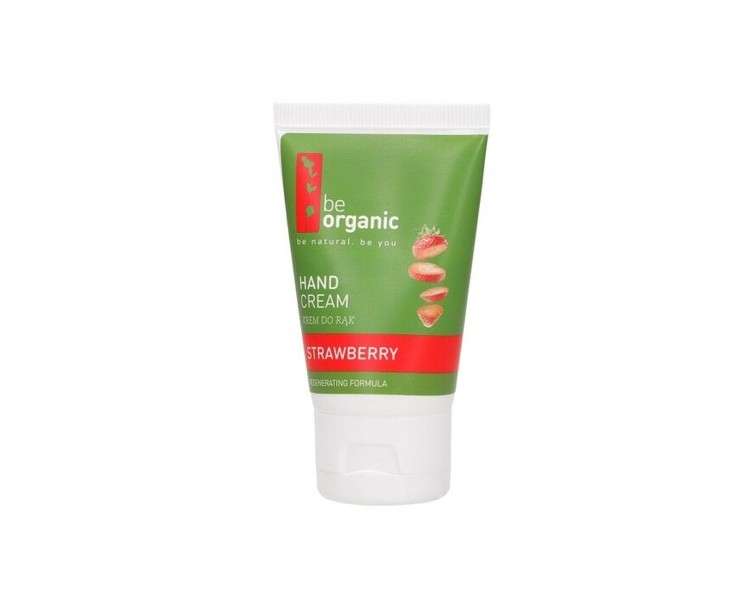 BE ORGANIC Hand Cream Strawberry 40ml